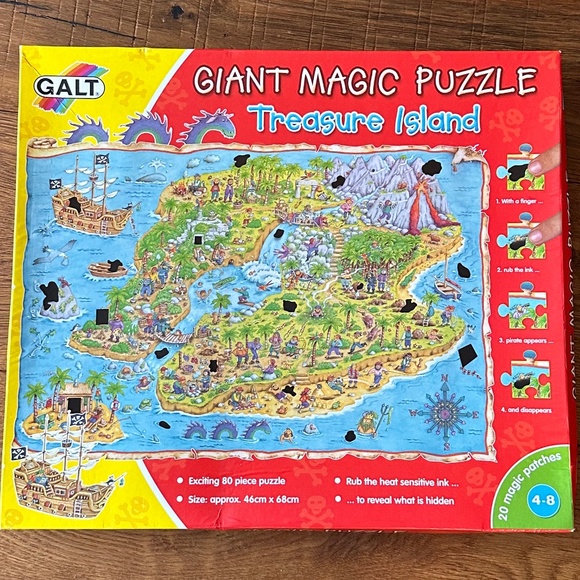 GALT Giant Magic Puzzle - Treasure Island - Picture 2 of 4